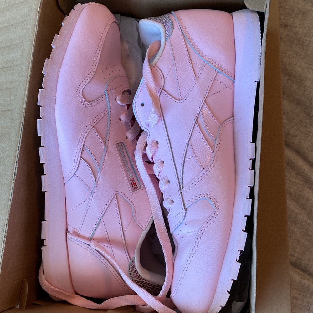 Classic Leather Metallic Junior Reebok - Picture 3 of 13